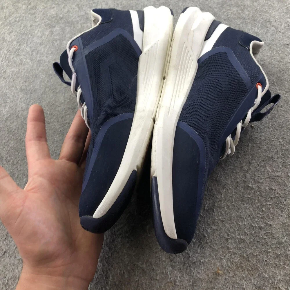 Peter Millar Shoes Mens Size 10.5 Blue Fabric Walking Low Top Sneakers MA23EFS0
